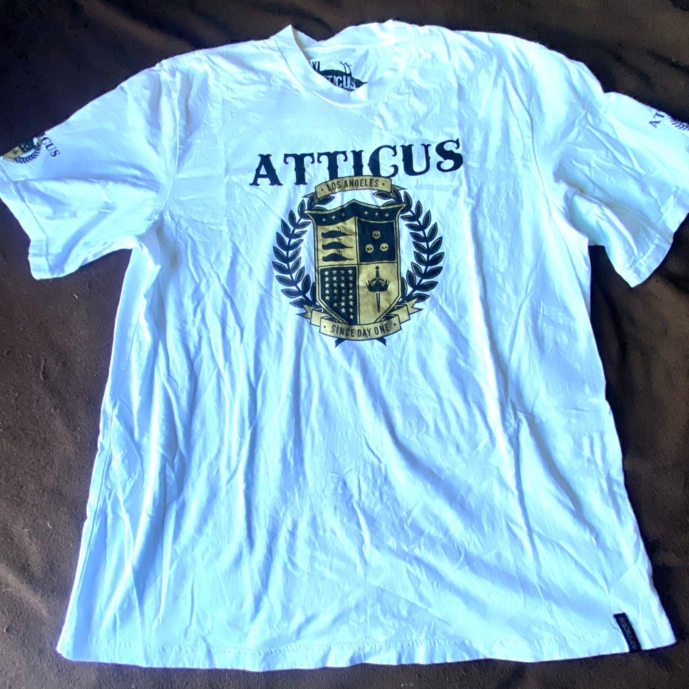 Atticus Logo White T-Shirt 🪐